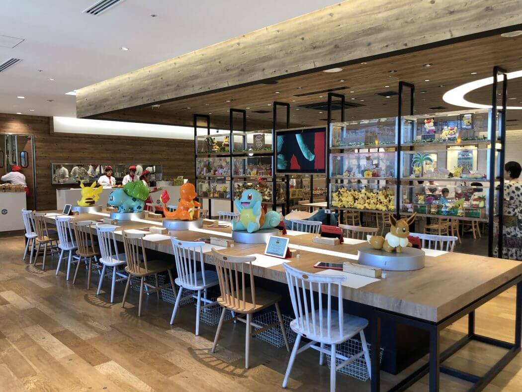 Pokemon Cafe Tokyo World S First Permanent Pokemon Cafe